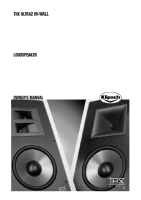 Klipsch THX-Ultra-2 - Owners Manual 